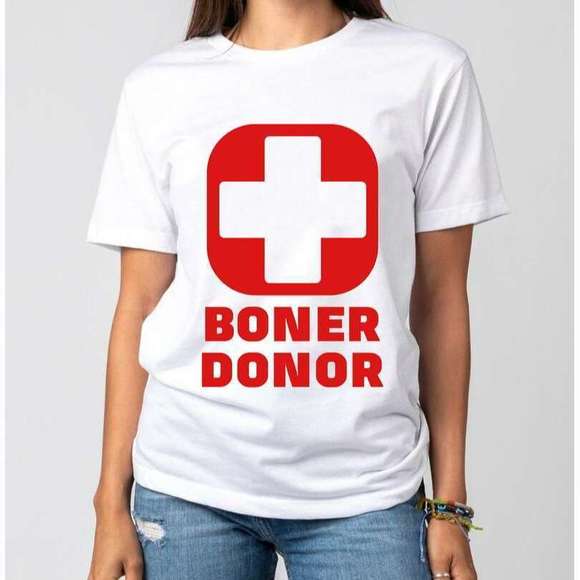 Tops - Boner Donor Unisex T Shirt